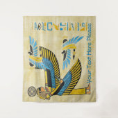 De bewakers Ibis Wandkleed (Voorkant)