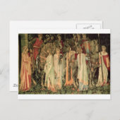 De bewapening en het vertrek van de nachten briefkaart (Voorkant / Achterkant)