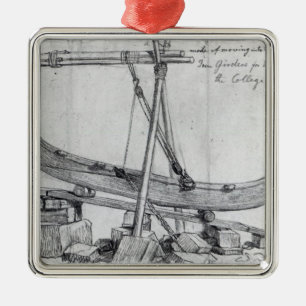 De bewegende IJzeren Girders bouwden de Hunteriaan Metalen Ornament