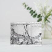 De bewegende IJzeren Girders bouwden de Hunterian Briefkaart (Staand voorkant)