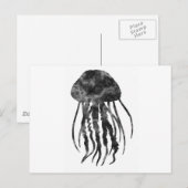 DE BEWEGING JELLYFISH BRIEFKAART (Voorkant / Achterkant)