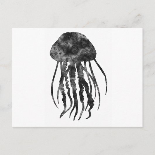 DE BEWEGING JELLYFISH BRIEFKAART (Voorkant)