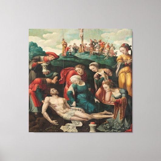 De Bewening van Christus Canvas Afdruk (Voorkant)