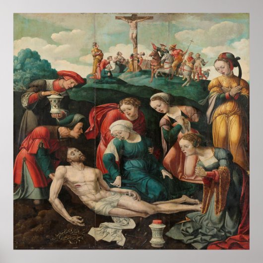 De Bewening van Christus  Poster (Voorkant)