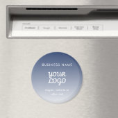 De bewerkbare verloopkleur van uw Logo Magneet (Insitu (Vaatwasser))