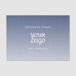 De bewerkbare verloopkleur van uw Logo Tissuepapier