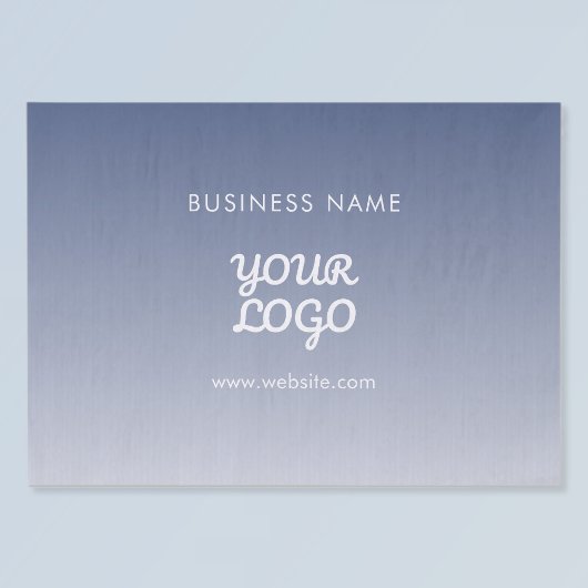 De bewerkbare verloopkleur van uw Logo Tissuepapier