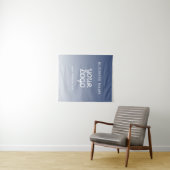 De bewerkbare verloopkleur van uw Logo Wandkleed (In Situ (horizontaal))