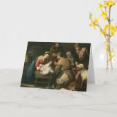 De bewondering van de Herders, c.1650 Kaart (Gele Bloem)