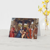 De bewondering van Magi, c.1455 Kaart (Gele Bloem)
