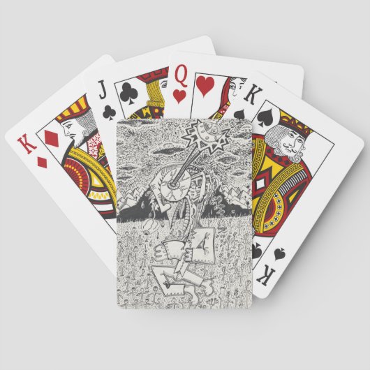 De_Bezaaiing Pokerkaarten (Achterkant)