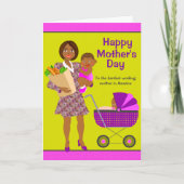 De bezige Afrikaanse Amerikaanse Kaart van het (Voorkant)