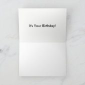 De bezige Kaart van de Verjaardag van de Bij (Binnen)