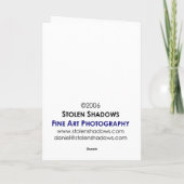 De Bezinning van de vuurtoren Kaart (Achterkant)