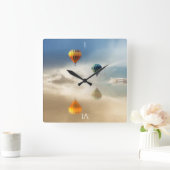 De Bezinning van het Water van de Ballons van de Vierkante Klok (Huis)