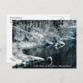 De Bezinningen Royalston, Massachusetts van de Briefkaart (Voorkant / Achterkant)