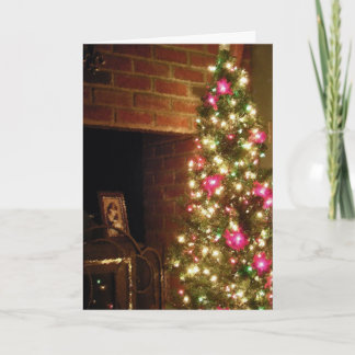 De Bezinningen van Kerstmis Feestdagen Kaart