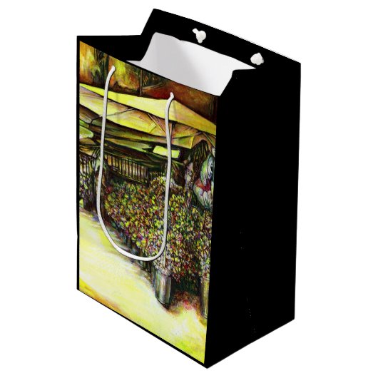 De bezittingen van Optices overgenomen Medium Cadeauzakje (Voorkant Gekanteld)