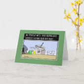 De bezoekende Kaart van de Verjaardag van de (Gele Bloem)