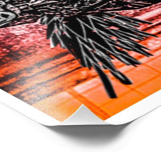 De bezoeker 11x14 foto afdruk (Hoek)