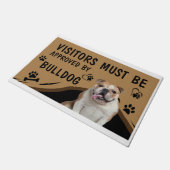 De bezoeker dient te zijn goedgekeurd door Springe Deurmat (Schuin)