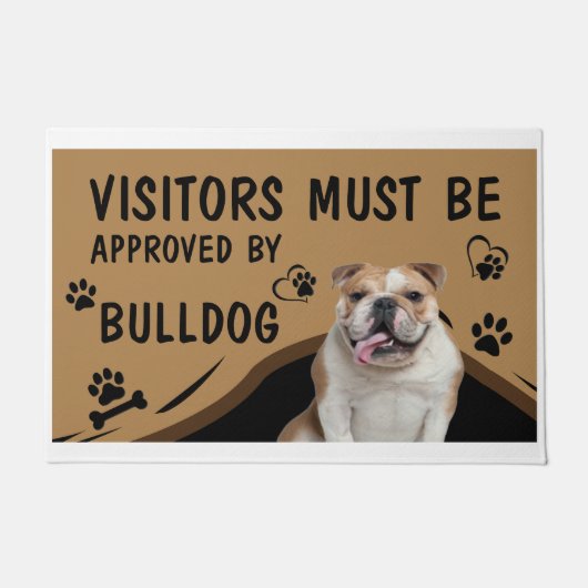 De bezoeker dient te zijn goedgekeurd door Springe Deurmat (Voorkant)