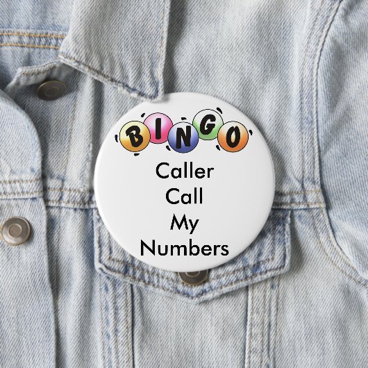 De Bezoeker van de Button BINGO roept Mijn Aantall (In situ)