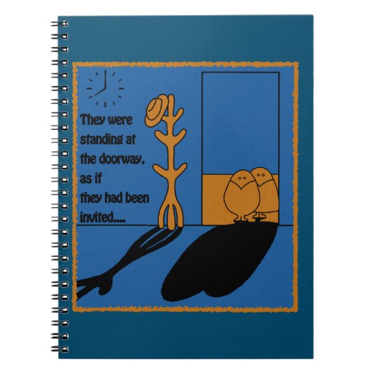 De bezoekers notitieboek (Voorkant)