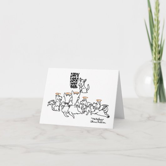 De bezoekers notitiekaartje (Voorkant)