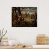 De Bezoekers Poster (Keuken)