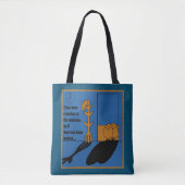 De bezoekers tote bag (Voorkant)