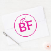 De BF-sticker Ronde Sticker (Envelop)