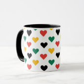De BHM Hearts Mok (Voorkant links)