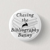 De bibliografie Bunny Button achtervolgen (Voorkant)