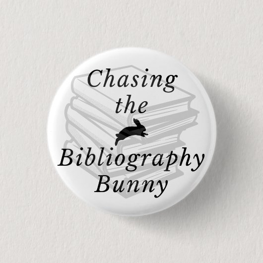 De bibliografie Bunny Button achtervolgen (Voorkant)