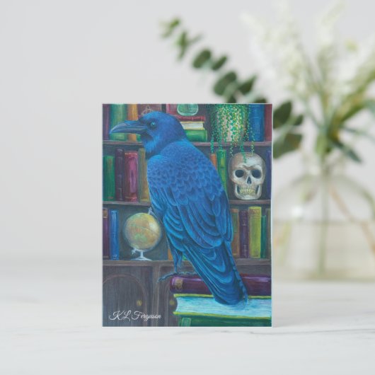 De bibliothecaris - Briefkaart (Staand voorkant)