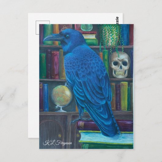 De bibliothecaris - Briefkaart (Voorkant / Achterkant)