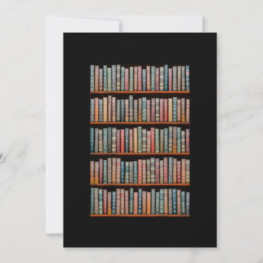De bibliotheek bedankkaart (Voorkant)