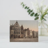 De bibliotheek, Brugge, België Briefkaart (Staand voorkant)