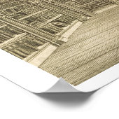 De bibliotheek, gegraveerd door Godfrey, van 'Desc Poster (Hoek)