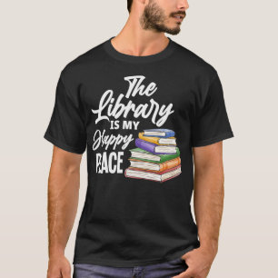 De bibliotheek is mijn gelukkige plaats Beste Boek T-shirt