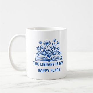 De bibliotheek is mijn gelukkige plek - Inspireren Koffiemok