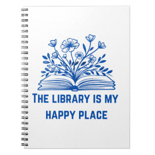 De bibliotheek is mijn gelukkige plek - Inspireren Notitieboek