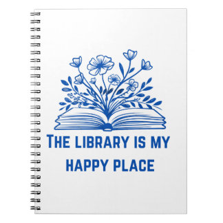 De bibliotheek is mijn gelukkige plek - Inspireren Notitieboek