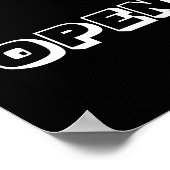 De bibliotheek is open - Poster (Hoek)