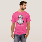 De bibliotheek is open t-shirt (Voorkant volledig)