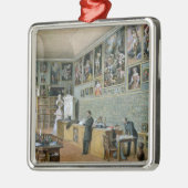 De bibliotheek metalen ornament (Links)