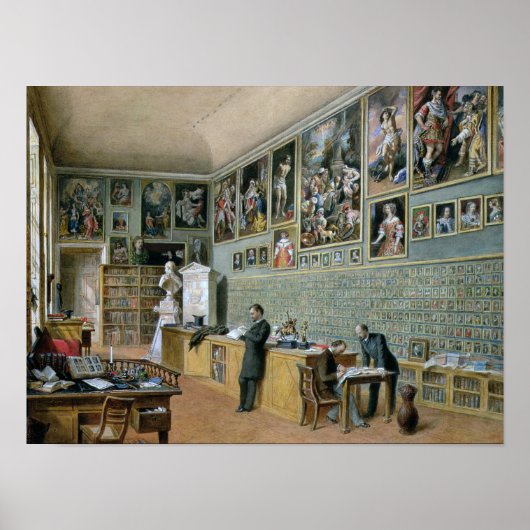 De bibliotheek poster (Voorkant)