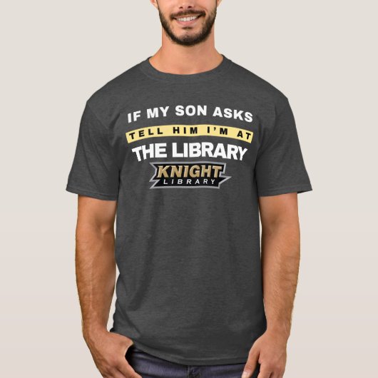 De bibliotheek t-shirt (Voorkant)