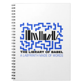 DE BIBLIOTHEEK VAN BABEL, EEN DOOLHOF VAN WOORDEN NOTITIEBOEK